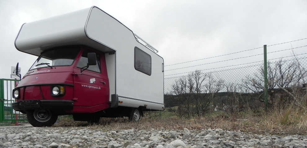 Piaggio APE CAR P3 Wohnmobil